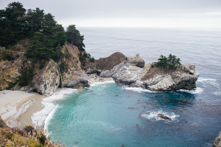 Gal Meets Glam Essential Guide to Big Sur California: McWay Waterfall Must See Photo Spot